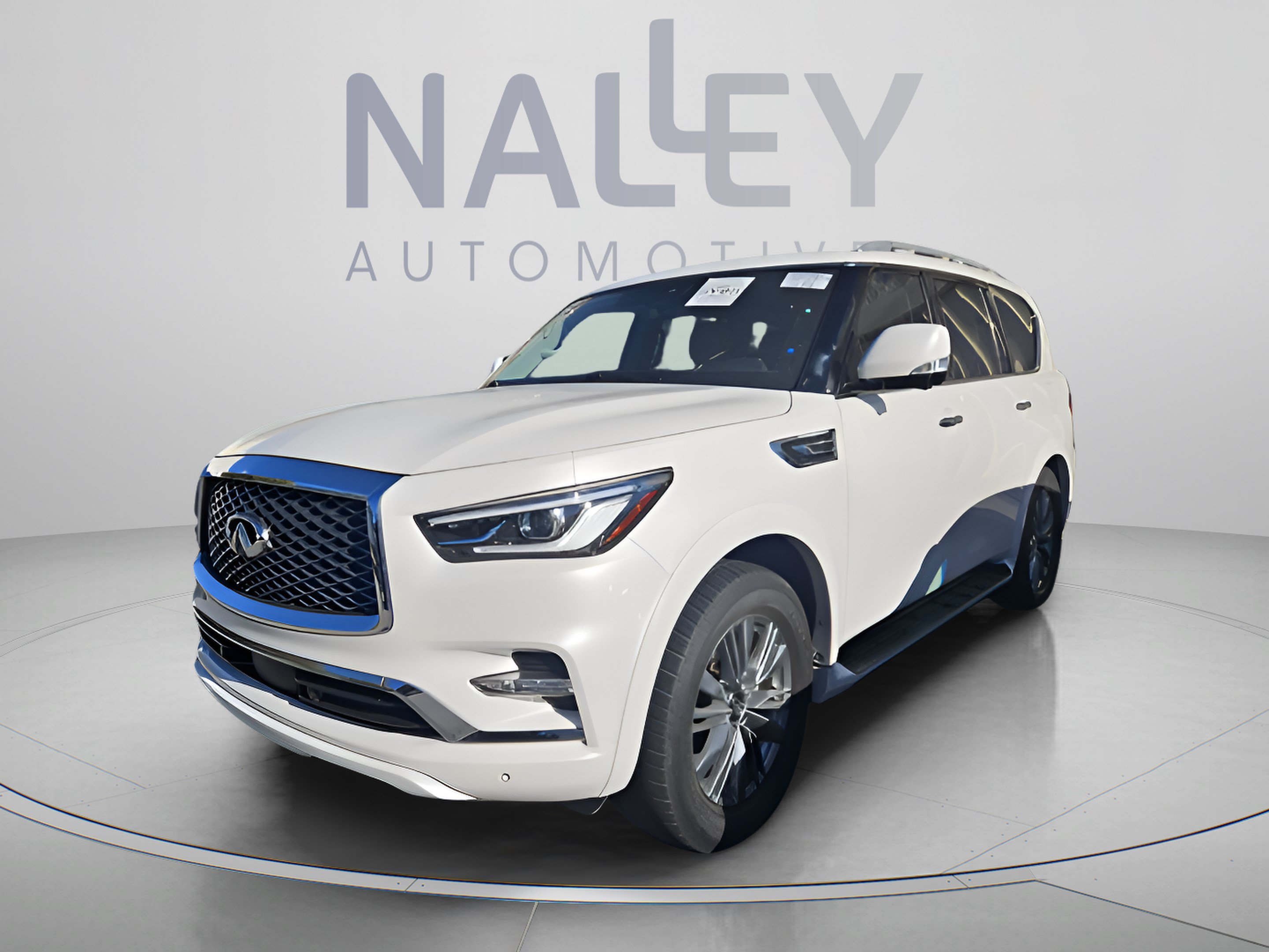 Used 2021 INFINITI QX80 Luxe w/ Cargo Package RWD image 1