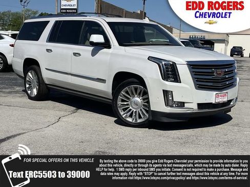 Used 2018 Cadillac Escalade ESV Platinum image 1