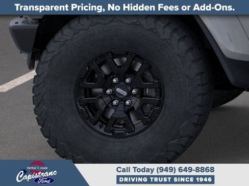 New 2026 Ford Bronco Raptor w/ Interior Carbon Fiber Pack AWD/4WD image 21