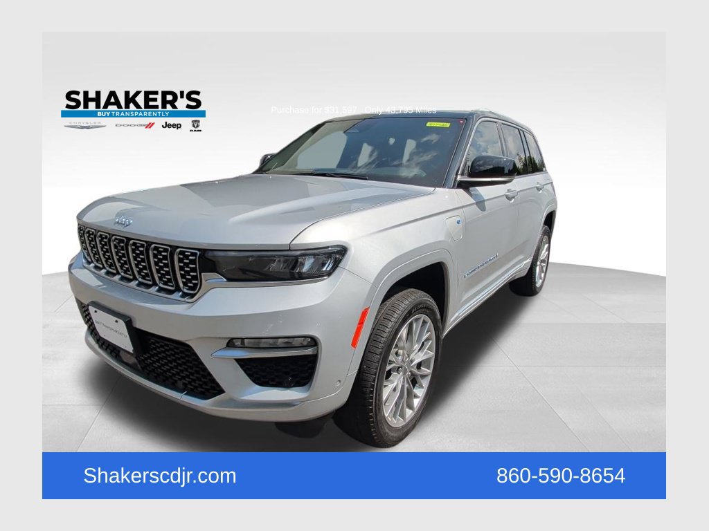 Certified 2023 Jeep Grand Cherokee Summit w/ Luxury Tech Group V AWD/4WD image 1