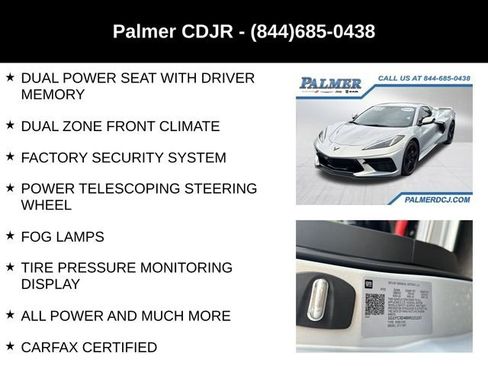 Used 2021 Chevrolet Corvette Stingray Premium Conv w/ Z51 Performance Package image 18