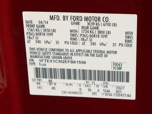 Used 2014 Ford F150 XLT w/ XLT Chrome Package image 44