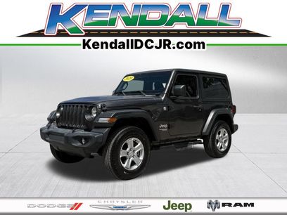 Certified 2020 Jeep Wrangler Sport