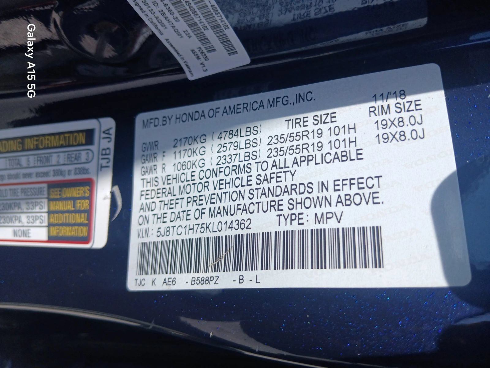 Used 2019 Acura RDX w/ Advance Package FWD image 10
