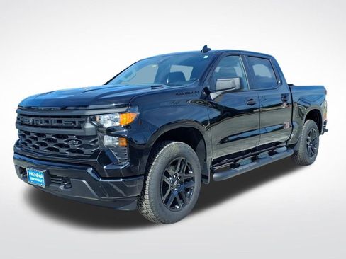 New 2026 Chevrolet Silverado 1500 Custom w/ Turbomax Blackout Package RWD image 8
