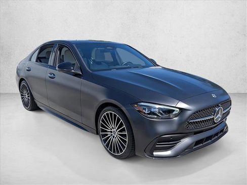 Certified 2025 Mercedes-Benz C 300 Sedan w/ AMG Line w/ Night Package image 3