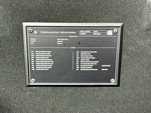 Certified 2017 Ferrari 488 Spider RWD image 28