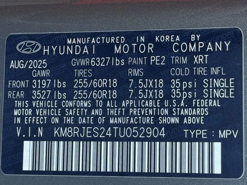 New 2026 Hyundai Palisade XRT Pro AWD/4WD image 30