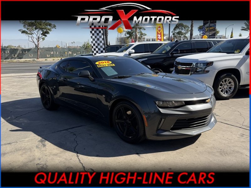 Used 2018 Chevrolet Camaro LS RWD image 1