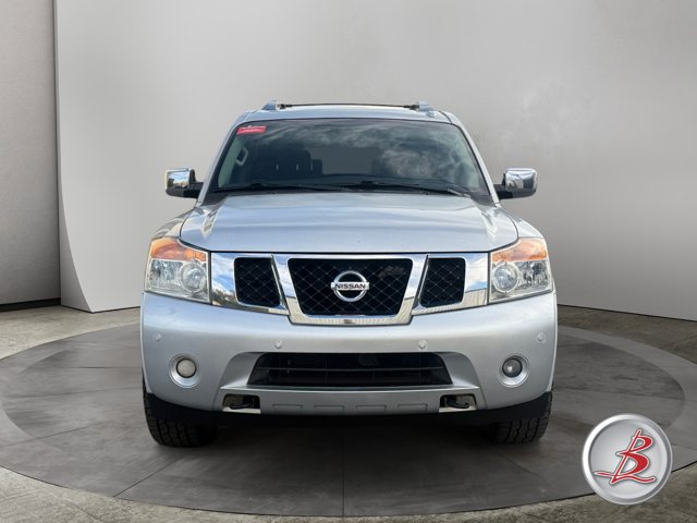 Used 2014 Nissan Armada Platinum w/ 2nd Row Captain Seat Package AWD/4WD image 2