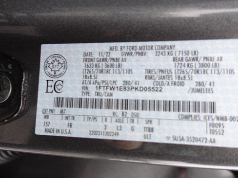 Used 2023 Ford F150 XLT w/ Equipment Group 302A High image 20