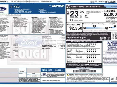 Certified 2024 Ford F150 XLT w/ Equipment Group 302A MID AWD/4WD image 35