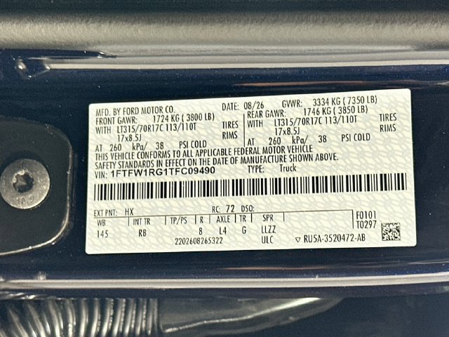 New 2026 Ford F150 Raptor AWD/4WD image 34