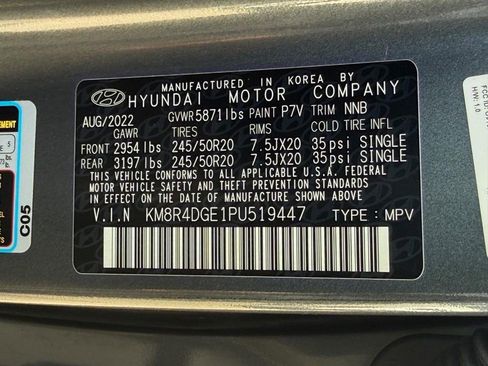 Used 2023 Hyundai Palisade SEL w/ Premium Package AWD/4WD image 33