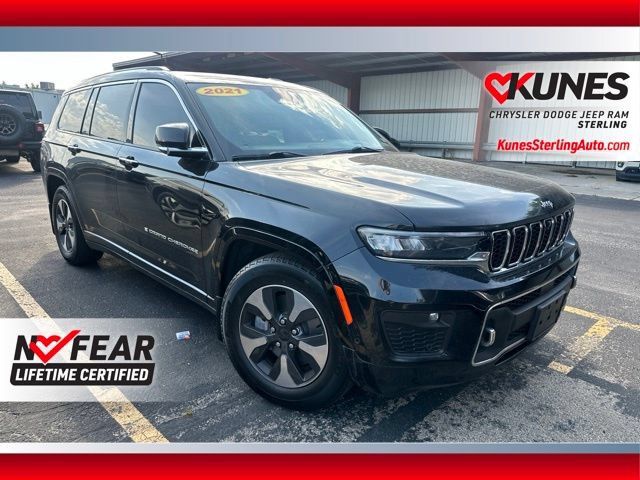 Certified 2021 Jeep Grand Cherokee L Overland w/ Advanced Protech Group III AWD/4WD image 1