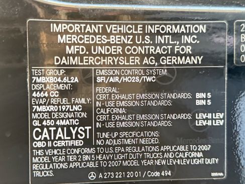 Used 2007 Mercedes-Benz GL 450 4MATIC image 30