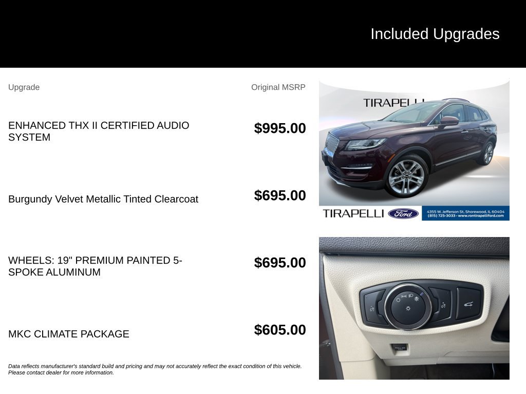 Used 2019 Lincoln MKC Reserve w/ MKC Climate Package AWD/4WD image 12