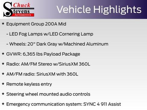 New 2025 Ford F150 STX w/ Equipment Group 200A image 11