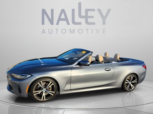 Used 2021 BMW 430i Convertible w/ Premium Package 2 RWD image 2