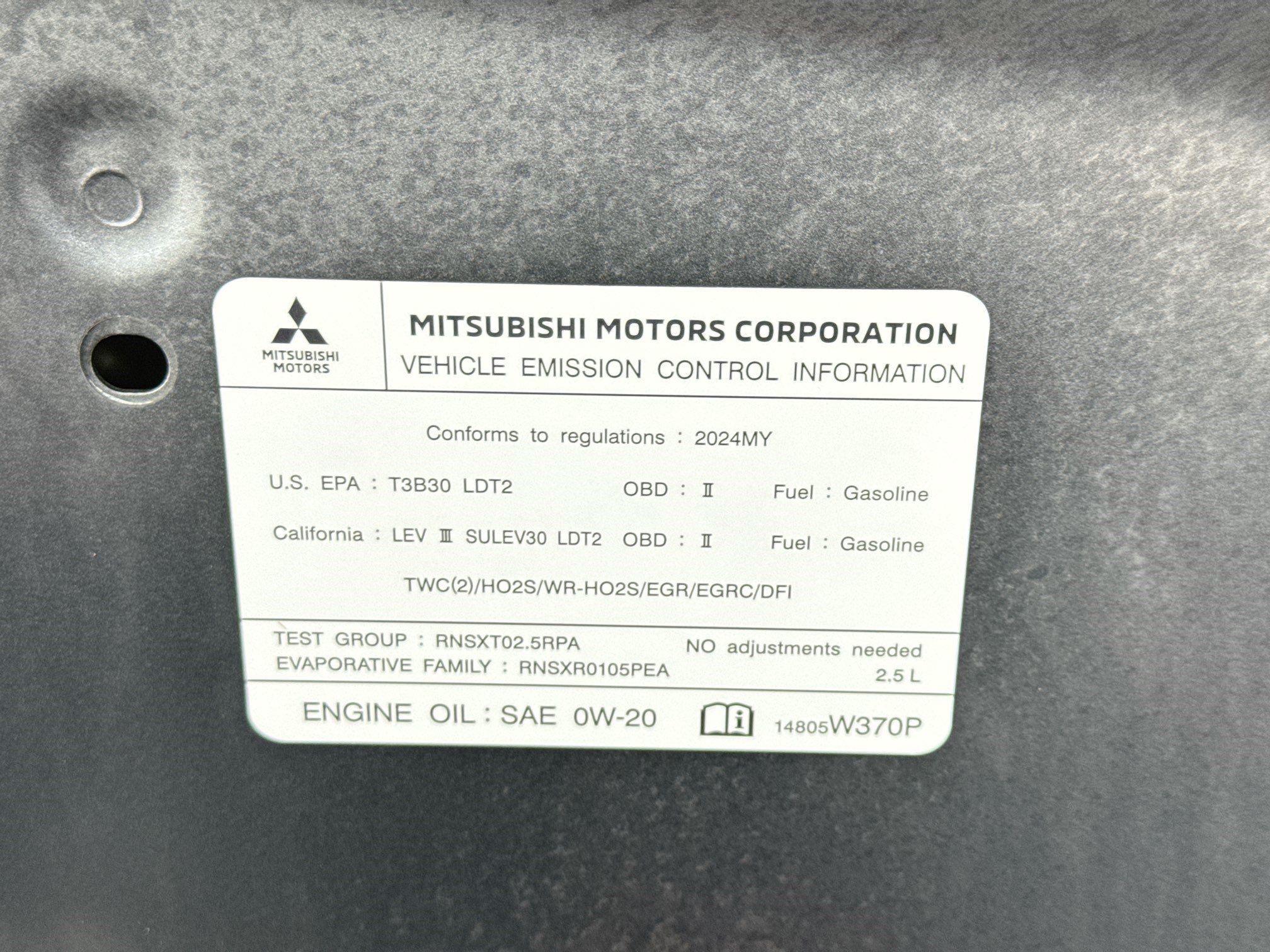 Used 2024 Mitsubishi Outlander SE FWD image 21