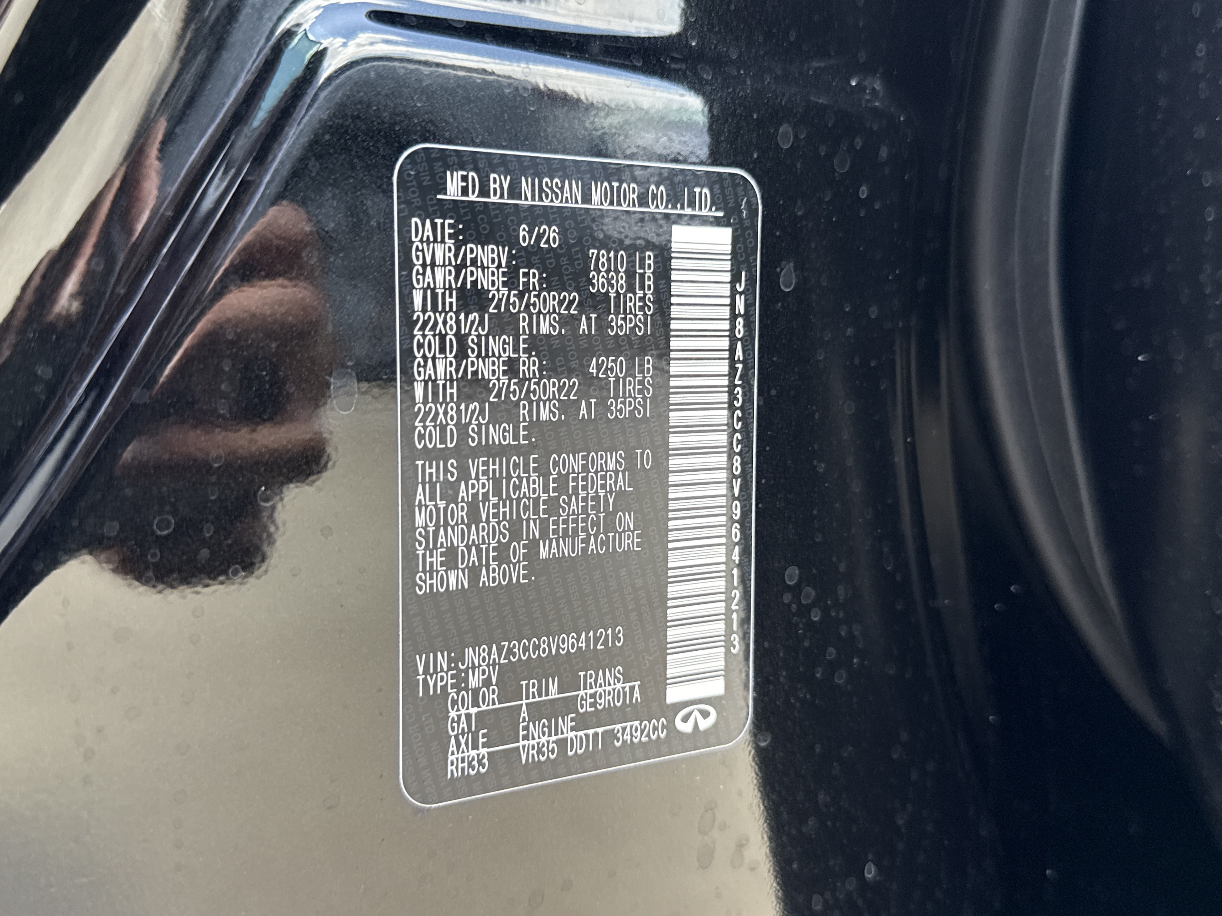 New 2027 INFINITI QX80 Autograph AWD/4WD image 26
