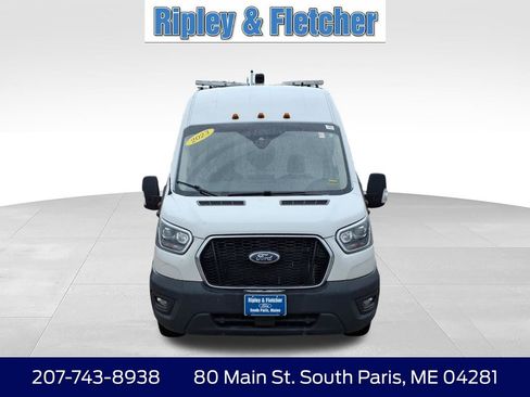 Used 2023 Ford Transit 350 148 High Roof Extended DRW w/ Interior Upgrade Package AWD/4WD image 2