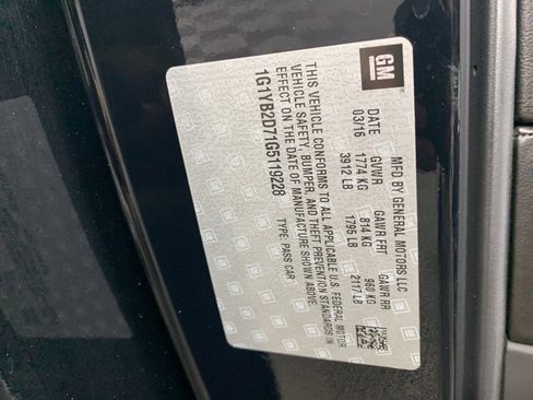 Used 2016 Chevrolet Corvette Stingray Coupe image 12