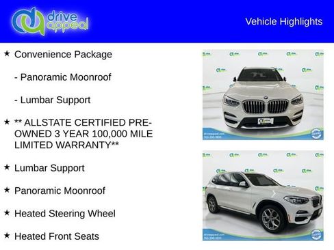 Used 2021 BMW X3 xDrive30i w/ Convenience Package image 6