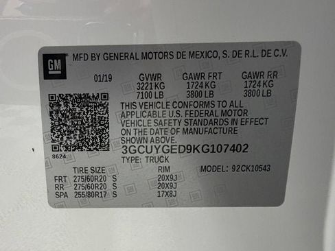 Used 2019 Chevrolet Silverado 1500 LTZ w/ LTZ Texas Edition image 13