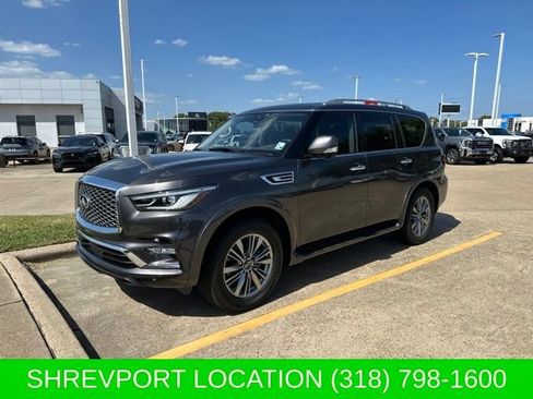 Used 2023 INFINITI QX80 Luxe w/ Cargo Package RWD image 1
