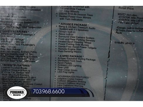 New 2025 Acura ADX A-Spec image 38