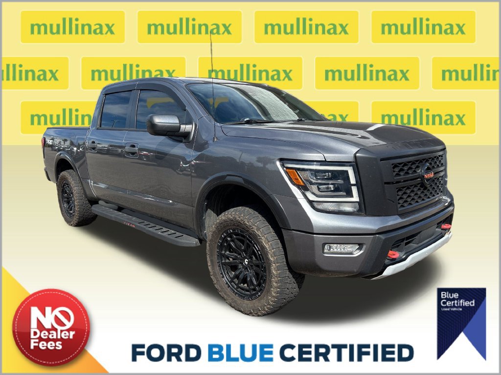 Used 2021 Nissan Titan PRO-4X w/ Off Road Protection Package AWD/4WD image 1