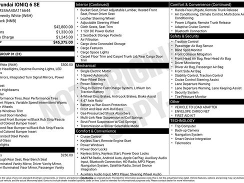 New 2025 Hyundai Ioniq 6 SE image 33