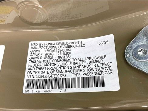 Certified 2026 Honda Civic Sport image 32