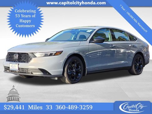 Certified 2025 Honda Accord SE image 1