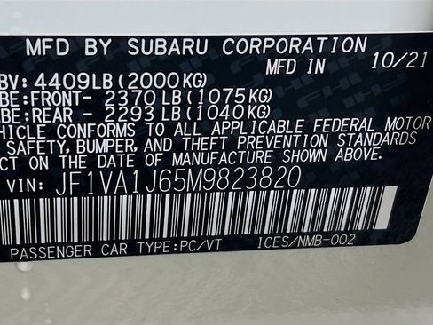 Used 2021 Subaru WRX Limited AWD/4WD image 29