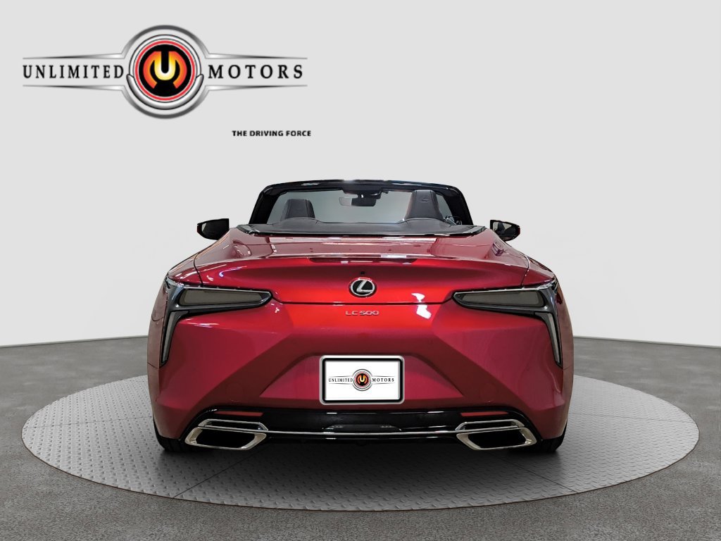Used 2021 Lexus LC 500 Convertible w/ Touring Package RWD image 16