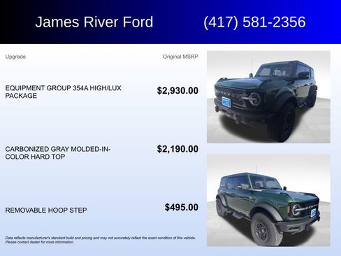 Used 2024 Ford Bronco Wildtrak AWD/4WD image 5