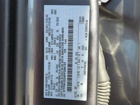 Certified 2023 Ford F150 XLT w/ Equipment Group 302A High image 30