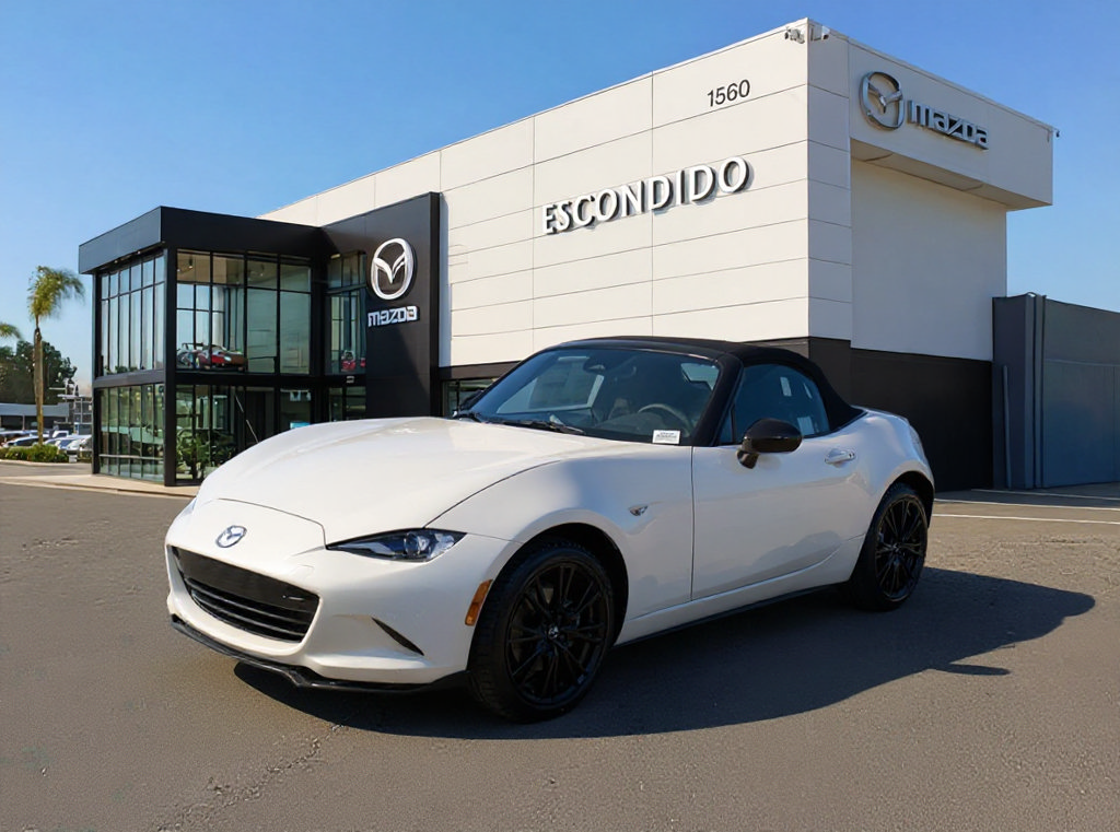 New 2026 MAZDA MX-5 Miata Club w/ Interior Package RWD image 1