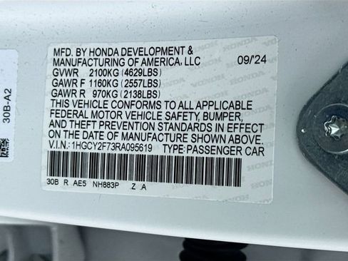 Certified 2024 Honda Accord Sport image 14