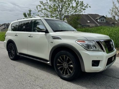 Used 2017 Nissan Armada Platinum w/ Captain Seat Package AWD/4WD image 4