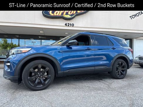Certified 2023 Ford Explorer ST-Line w/ Class IV Trailer Tow Package AWD/4WD image 1