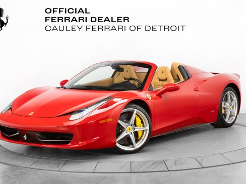 Used 2014 Ferrari 458 Spider RWD image 1
