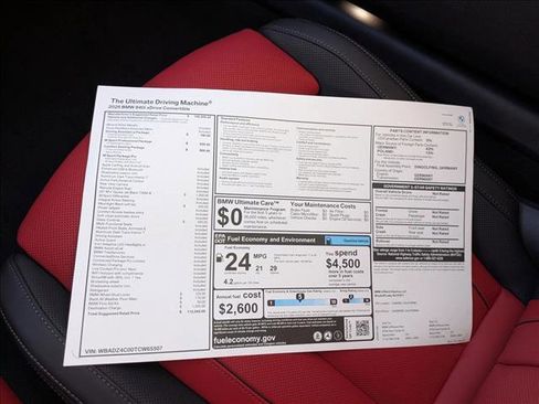 New 2026 BMW 840i xDrive Convertible w/ Comfort Seating Package image 18