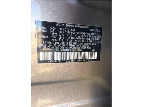 Used 2021 Subaru Ascent Premium w/ Sport Package AWD/4WD image 26