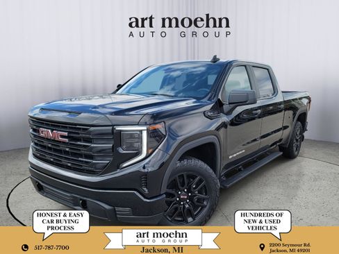 Used 2024 GMC Sierra 1500 Pro w/ Graphite Edition AWD/4WD image 1