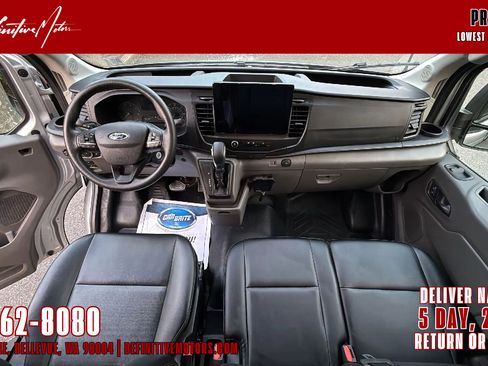 Used 2024 Ford Transit 350 148 Medium Roof AWD w/ Exterior Upgrade Package image 35