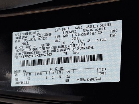 Used 2019 Ford F250 Lariat w/ Lariat Ultimate Package image 27