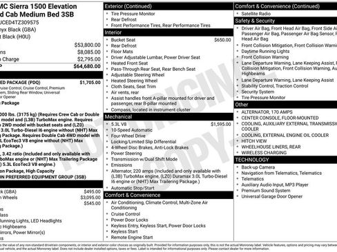 New 2026 GMC Sierra 1500 Elevation w/ Preferred Package image 43